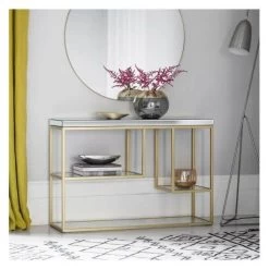 Pippard Console Table Champagne W1200 X D360 X H820mm