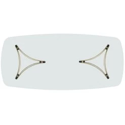 Remix Dbl Ped Glass Top Table 7 Remix Dbl Ped Glass Top Table -Lifestyle Haven Shop caracole dining remix dbl ped glass top table house of isabella uk 31402935353398