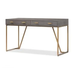 Hampton Desk - Brown Shagreen 8 Hampton Desk - Brown Shagreen -Lifestyle Haven Shop di designs living hampton desk brown shagreen house of isabella uk 42459260092723