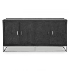 Hampton Sideboard - Black Shagreen