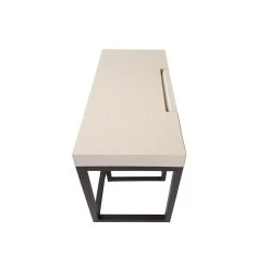 Compact Desk And Chair Woven Pumice Leather 7 Compact Desk And Chair Woven Pumice Leather -Lifestyle Haven Shop eccotrading design london living compact desk and chair woven pumice leather house of isabella uk 41503643369779