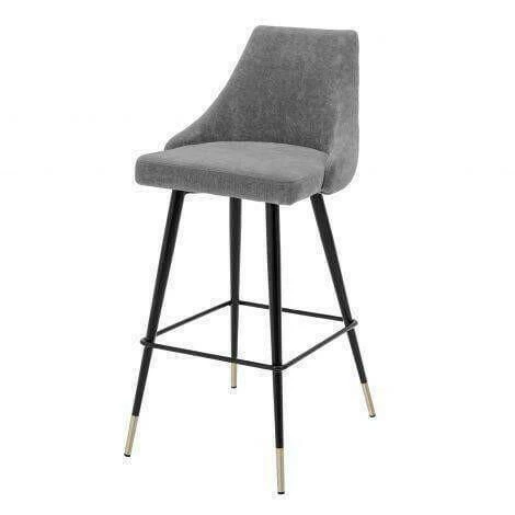 Bar Stool Cedro - Grey 3 Bar Stool Cedro - Grey - Image 3