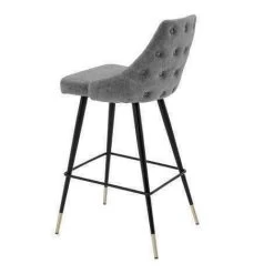 Bar Stool Cedro - Grey 12 Bar Stool Cedro - Grey -Lifestyle Haven Shop eichholtz dining bar stool cedro grey house of isabella uk 15629819805750