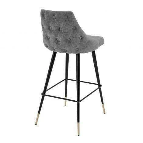 Bar Stool Cedro - Grey 1 Bar Stool Cedro - Grey