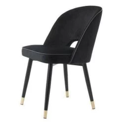 Dining Chair Cliff Set Of 2 Black -Lifestyle Haven Shop eichholtz dining dining chair cliff set of 2 black house of isabella uk 16970726932534