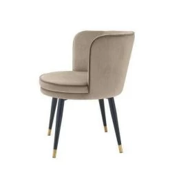 Dining Chair Grenada Greige Velvet -Lifestyle Haven Shop eichholtz dining dining chair grenada greige velvet house of isabella uk 16965986648118