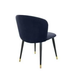 Dining Chair Volante Midnight Blue Velvet 8 Dining Chair Volante Midnight Blue Velvet -Lifestyle Haven Shop eichholtz dining dining chair volante midnight blue velvet house of isabella uk 29528590385206