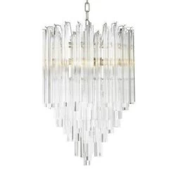 Chandelier Salerno - Nickel Finish
