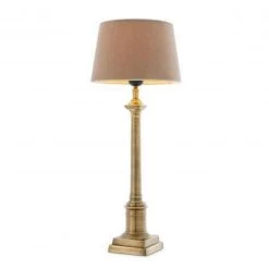 Table Lamp Cologne S Antique Brass
