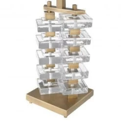 Table Lamp Toscana - Natural Linen Shade -Lifestyle Haven Shop eichholtz lighting table lamp toscana natural linen shade house of isabella uk 16005902073910