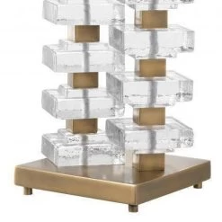 Table Lamp Toscana - Natural Linen Shade -Lifestyle Haven Shop eichholtz lighting table lamp toscana natural linen shade house of isabella uk 16005909086262