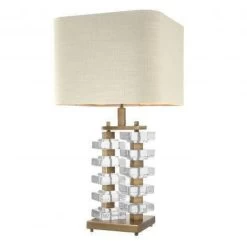 Table Lamp Toscana - Natural Linen Shade