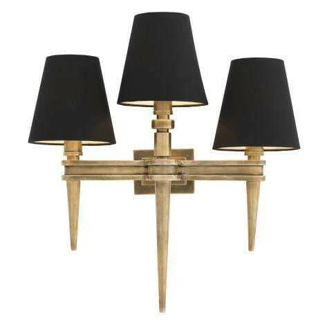 Wall Lamp Waterloo Triple Gold 3 Wall Lamp Waterloo Triple Gold - Image 3