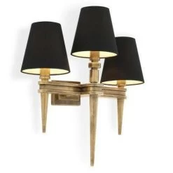 Wall Lamp Waterloo Triple Gold