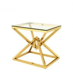 Side Table Connor - Gold Finish -Lifestyle Haven Shop eichholtz living side table connor gold finish house of isabella uk 15432018493494