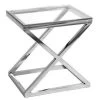 Side Table Criss Cross Steel
