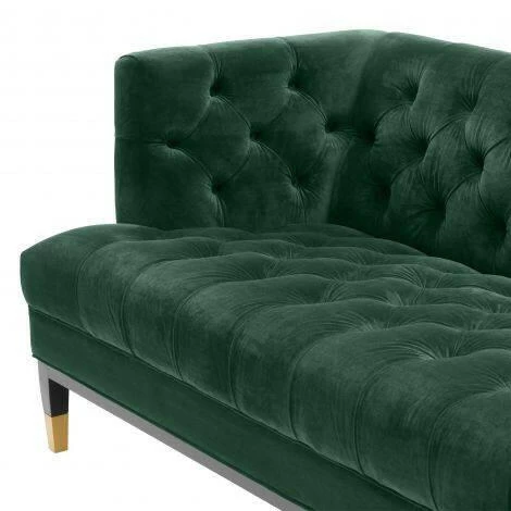 Sofa Castelle Roche Dark Green Velvet 5 Sofa Castelle Roche Dark Green Velvet - Image 5