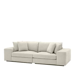 Sofa Vista Grande - Clarck Sand With Black Base