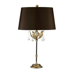 Amarilli 1 Light Table Lamp - Bronze/Gold