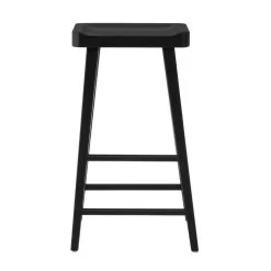 Cahil Black & Oak Bar Stool