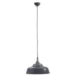 Laah Large Grey Pendant Light