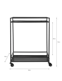 Portloe Drinks Trolley -Lifestyle Haven Shop garden trading living portloe drinks trolley house of isabella uk 42289524703539