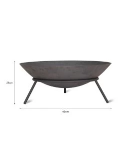 Idbury Fire Pit -Lifestyle Haven Shop garden trading outdoors idbury fire pit house of isabella uk 31556227072054