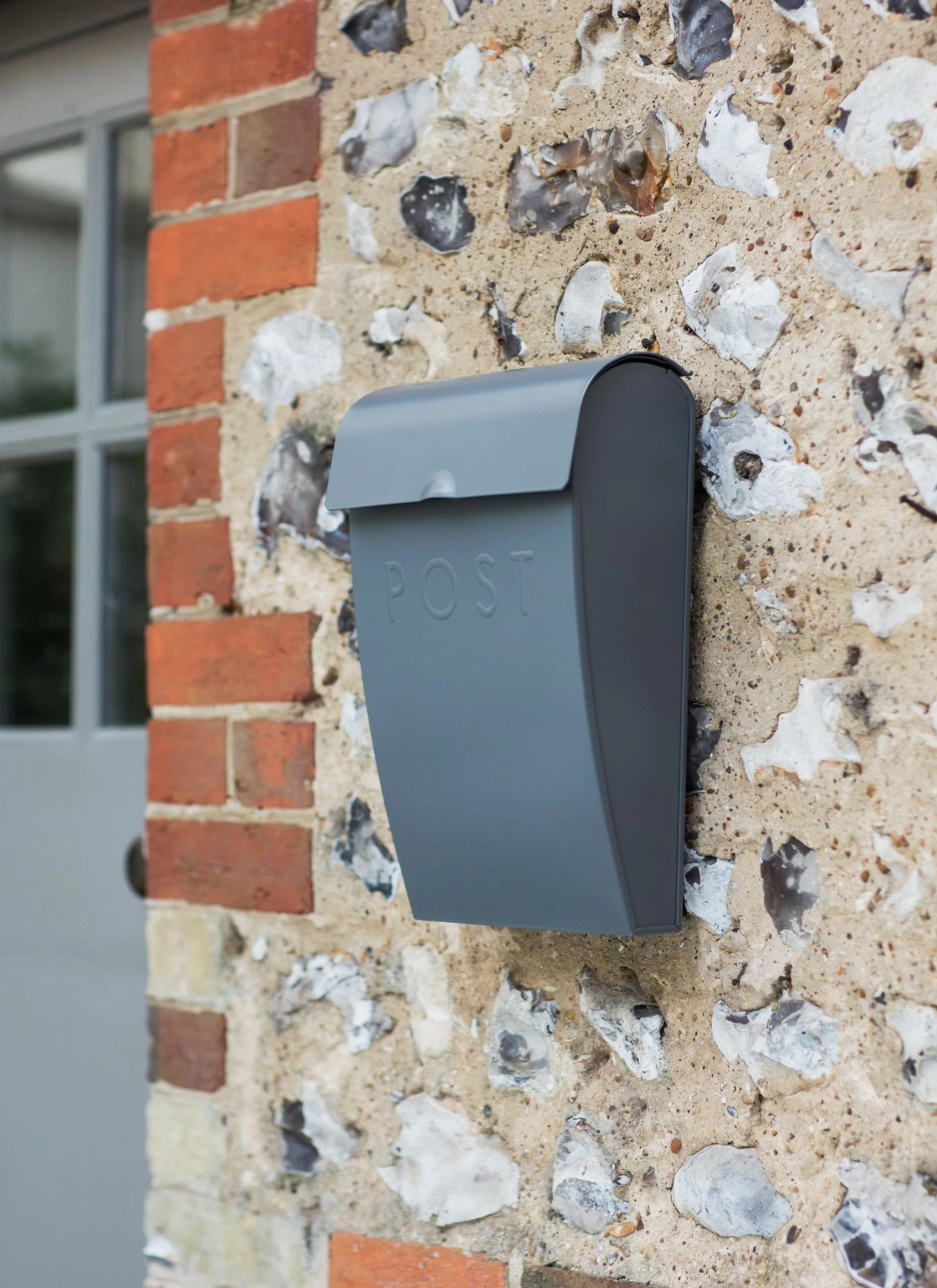 Original Post Box - Charcoal 1 Original Post Box - Charcoal