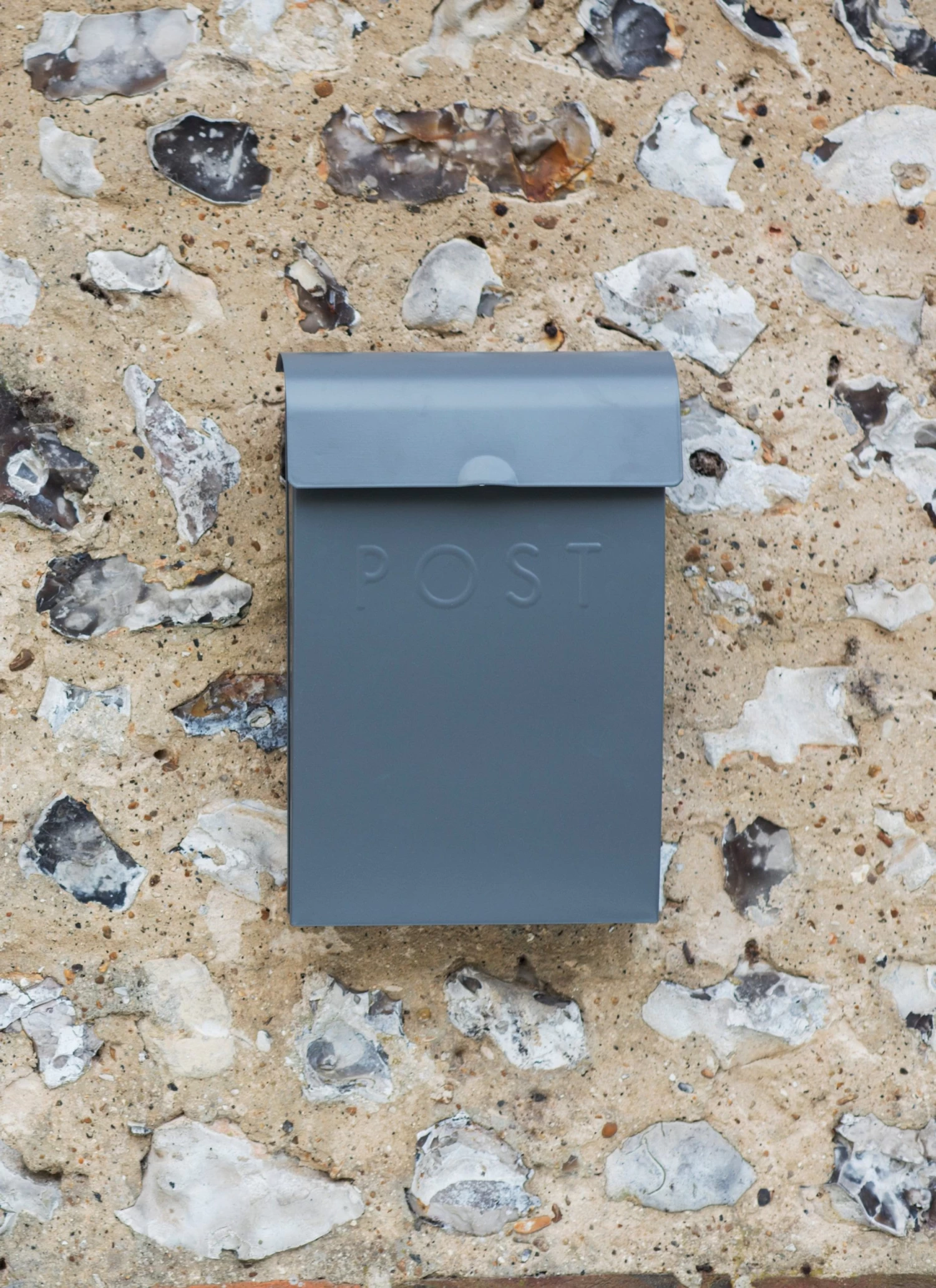 Original Post Box - Charcoal 2 Original Post Box - Charcoal - Image 2