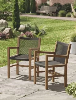 Pair Of Mylor Armchairs - Black