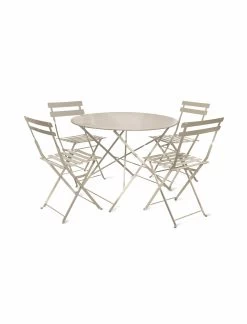Rive Droite Bistro Set - Large - Clay -Lifestyle Haven Shop garden trading outdoors rive droite bistro set large clay house of isabella uk 42289581752627