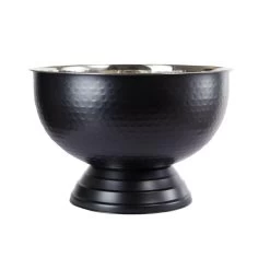 Ankara Black Finish Bowl