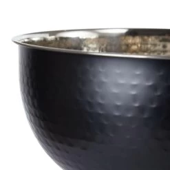 Ankara Black Finish Bowl 15 Ankara Black Finish Bowl -Lifestyle Haven Shop hamilton interiors dining ankara black finish bowl house of isabella uk 31617651408950
