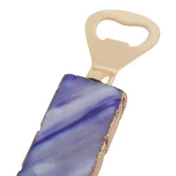 Bowerbird Agata Blue Bottle Opener And Stopper Set -Lifestyle Haven Shop hamilton interiors dining bowerbird agata blue bottle opener and stopper set house of isabella uk 31617661567030
