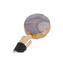 Bowerbird Agata Natural Bottle Opener And Stopper Set -Lifestyle Haven Shop hamilton interiors dining bowerbird agata natural bottle opener and stopper set house of isabella uk 31617657733174