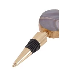 Bowerbird Agata Natural Bottle Opener And Stopper Set -Lifestyle Haven Shop hamilton interiors dining bowerbird agata natural bottle opener and stopper set house of isabella uk 31617657765942