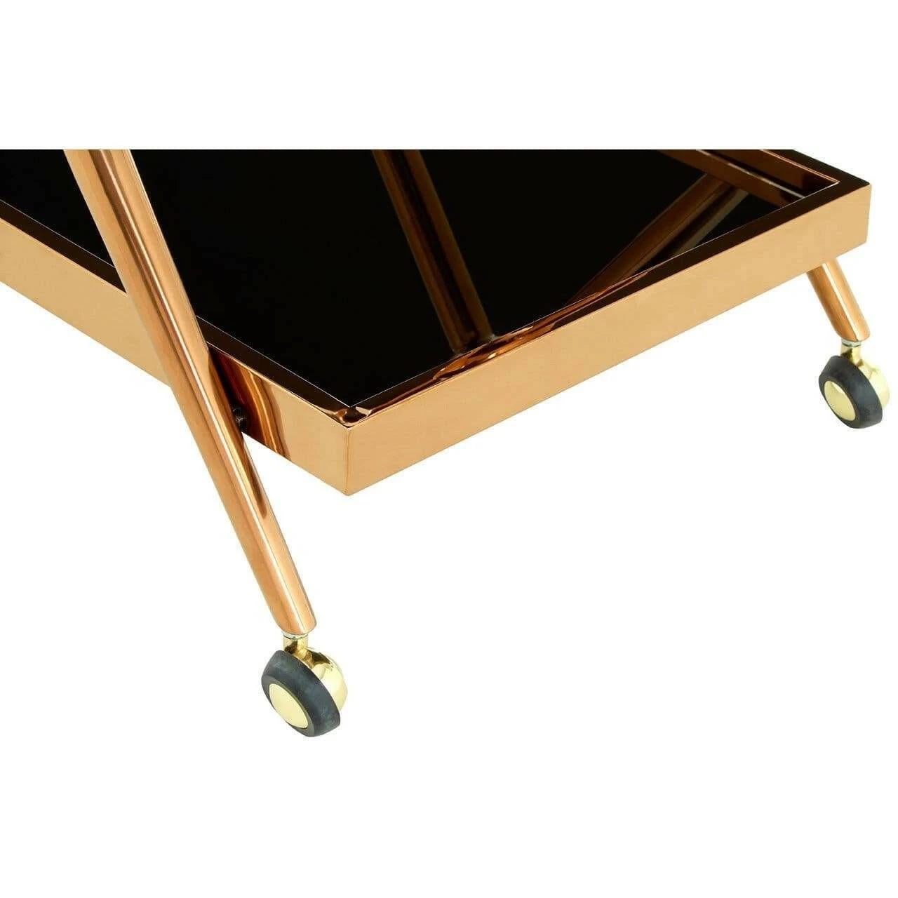 Lilto 2 Tier Rose Gold / Cross Design Trolley 7 Lilto 2 Tier Rose Gold / Cross Design Trolley - Image 7