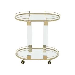Orzo Trolley Mirror With Warm Metallic Frame -Lifestyle Haven Shop hamilton interiors dining orzo trolley mirror with warm metallic frame house of isabella uk 28100191682614