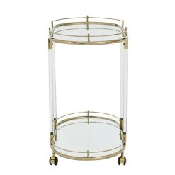 Orzo Trolley Mirror With Warm Metallic Frame -Lifestyle Haven Shop hamilton interiors dining orzo trolley mirror with warm metallic frame house of isabella uk 28100191715382