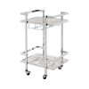 Rolf White Agate Drinks Trolley