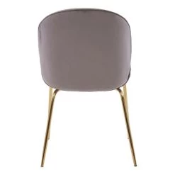 Tamara Mink Winged Gold Finish Dining Chair -Lifestyle Haven Shop hamilton interiors dining tamara mink winged gold finish dining chair house of isabella uk 28099982164022