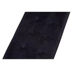 Allez Black Seat / Gold Metal Frame Bench -Lifestyle Haven Shop hamilton interiors living allez black seat gold metal frame bench house of isabella uk 29507110993974