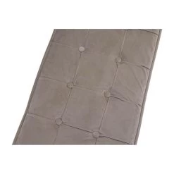 Allez Mink Seat / Gold Metal Frame Bench -Lifestyle Haven Shop hamilton interiors living allez mink seat gold metal frame bench house of isabella uk 17407855394870