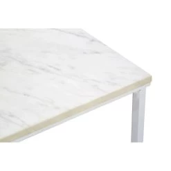 Allez White Faux Marble Chrome Coffee Table 7 Allez White Faux Marble Chrome Coffee Table -Lifestyle Haven Shop hamilton interiors living allez white faux marble chrome coffee table house of isabella uk 17407032262710