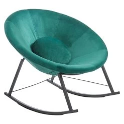 Arto Green Rocking Chair