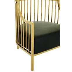 Elise Gold Finish Dome Cage Chair -Lifestyle Haven Shop hamilton interiors living elise gold finish dome cage chair house of isabella uk 17408265355318