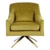 Gina Pistachio Velvet Chair