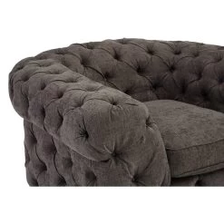 Harrington Grey Fabric Armchair -Lifestyle Haven Shop hamilton interiors living harrington grey fabric armchair house of isabella uk 17408262373430