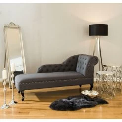 Hyde Park Chaise Longue -Lifestyle Haven Shop hamilton interiors living hyde park chaise longue house of isabella uk 17428641710134