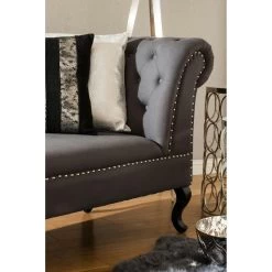 Hyde Park Chaise Longue -Lifestyle Haven Shop hamilton interiors living hyde park chaise longue house of isabella uk 29494918021174